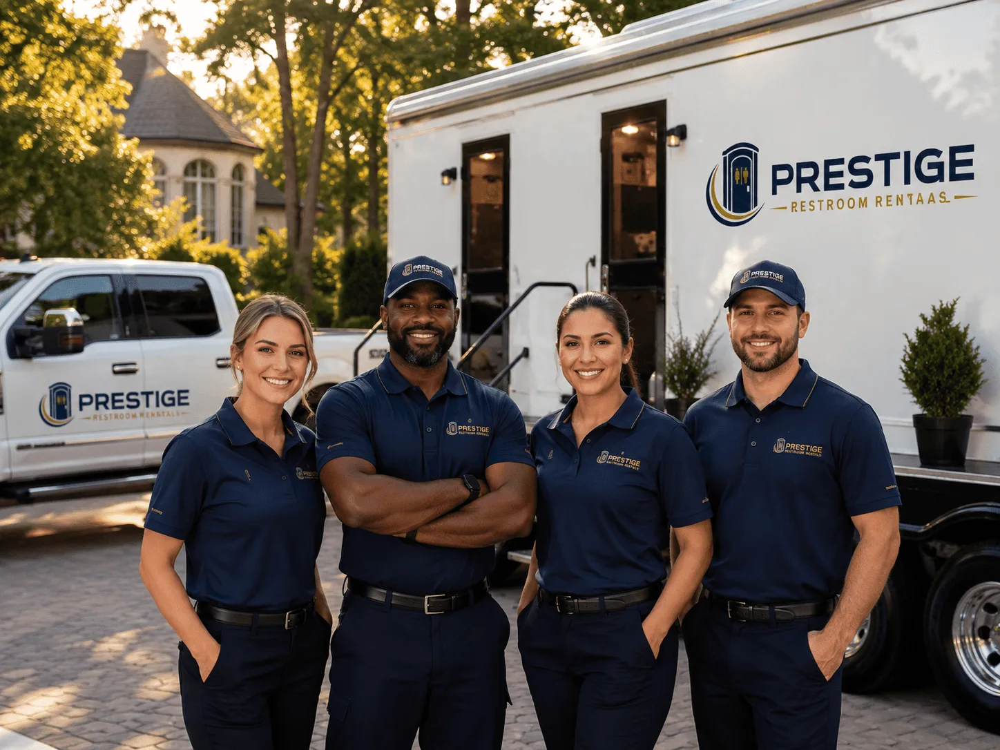 Trusted Luxury Portable Restrooms company in Thompson, ND